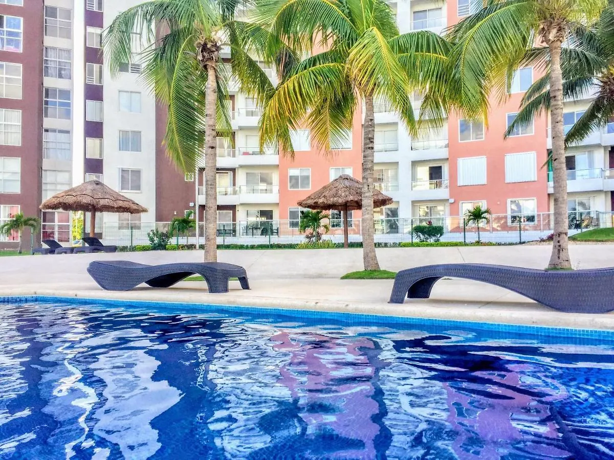 Apartment Escape Al Caribe Con Una Vista Impresionante En Pilarita'S Dream Lagoons Cancun