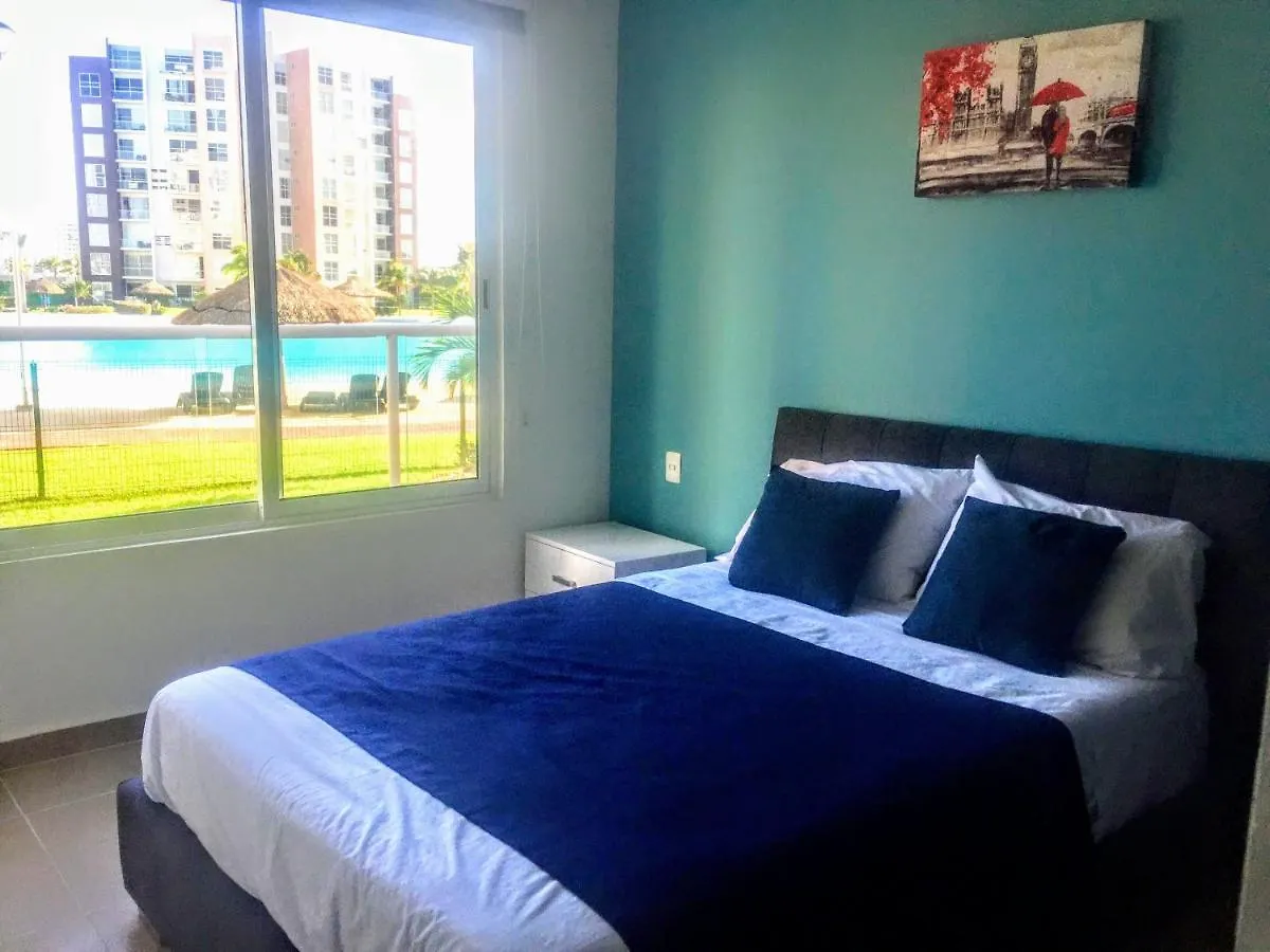 Escape Al Caribe Con Una Vista Impresionante En Pilarita'S Dream Lagoons Cancun Mexico